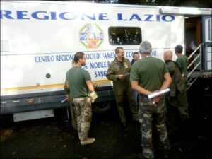 Personale in attesa per la donazione sangue