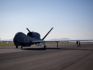 On 12 November 2020 the fifth and last NATO Alliance Ground Surveillance (AGS) aircraft arrived at the AGS Main Operating Base in Sigonella, Italy.
