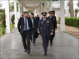 Un altro momento dellarrivo alla SSAM