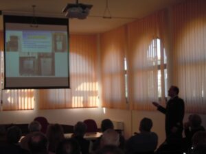 Un momento della Conferenza presso la il museo della Navigazione di Capodimonte