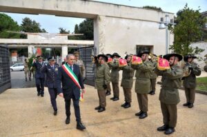 Un momento della cerimonia ai caduti delle missioni di pace del 12 novembre