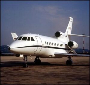 Velivolo Falcon 900 foto darchivio