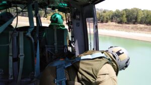 L’80° Centro C.S.A.R. ancora impegnato contro gli incendi in Sicilia