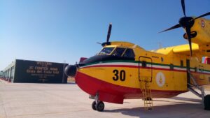 aereo su terraferma