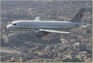 aereo militare in volo
