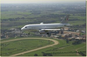 aereo in volo