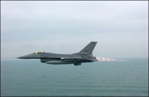 aereo militare in volo