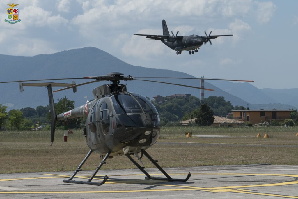 c 27J australiano sulla pista del 72 Stormo di Frosinone