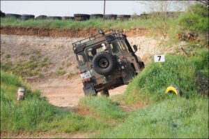 dimostrazione dell'attività off road
