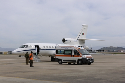 ambulanza e aereo