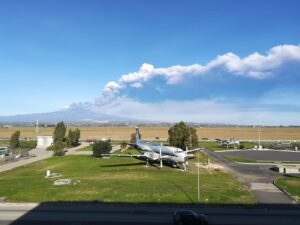 aereo all'etna