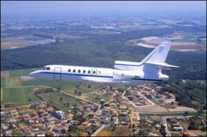 aereo in volo
