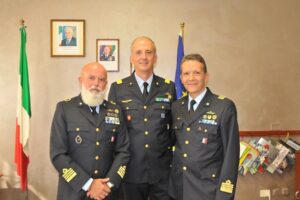 generali AM durante evento di cambio alla Direzione del Dipartimento Militare di Medicina Legale