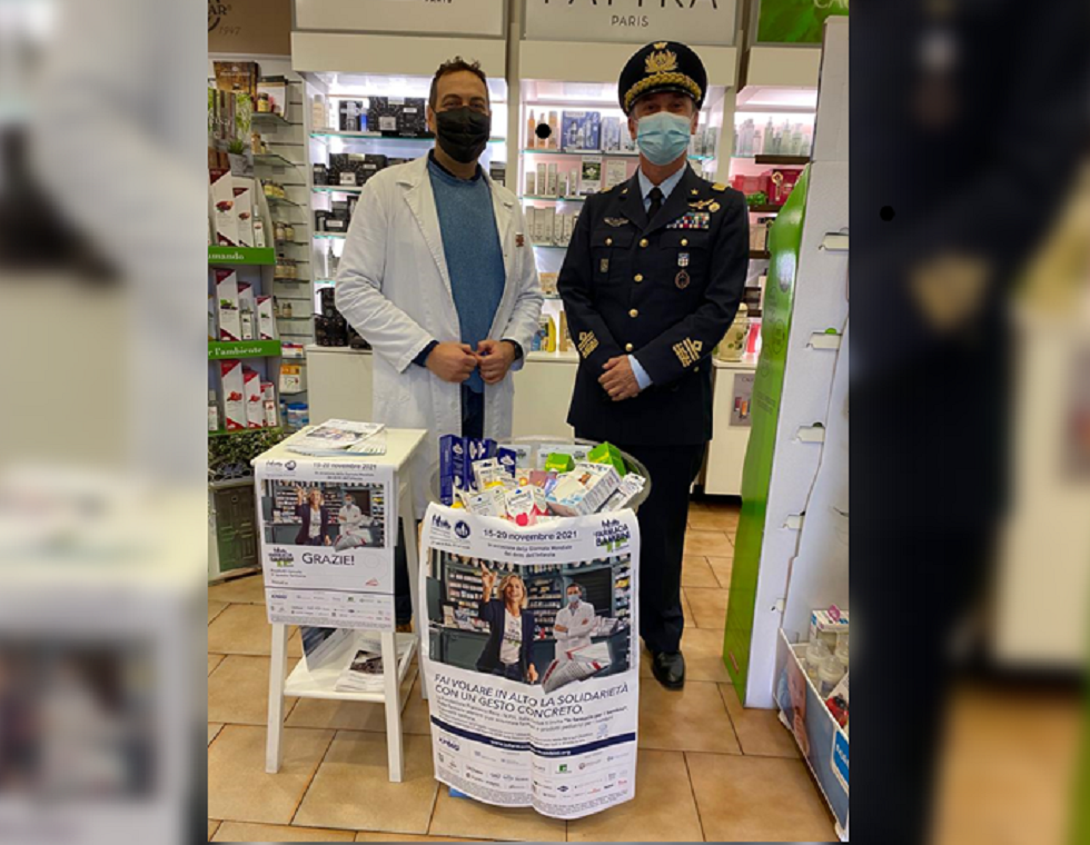 SOLIDARIETÀ: “IN FARMACIA PER I BAMBINI” PRENDE IL VOLO CON L'AERONAUTICA MILITARE - Aeronautica Militare