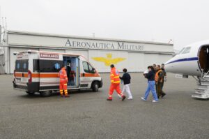 ambulanza e aereo
