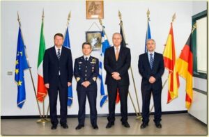 foto di gruppo - la-delegazione-dellEUSC-viene-accolta-al-CITS