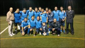 la squadra del 3 Stormo S.O. con il trofeo conquistato