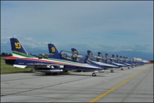 aerei militari su terraferma