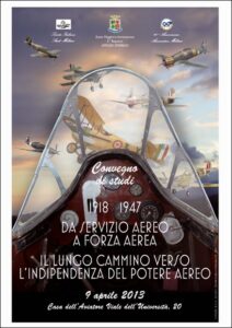 Locandina Convegno di Studi 1918-1947