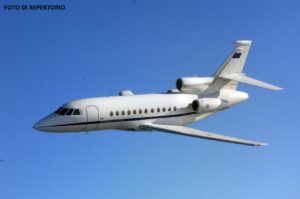 Falcon900ex in volo