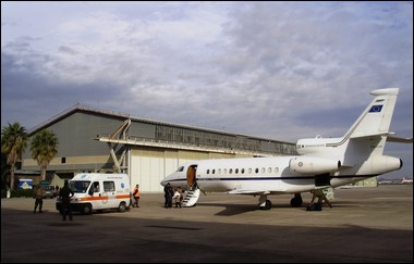 aereo e ambulanza