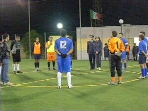 atleti in campo