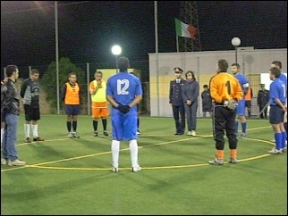atleti in campo