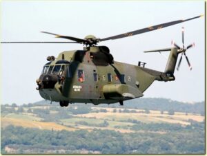 un HH 3F del 15 Stormo di Cervia in volo