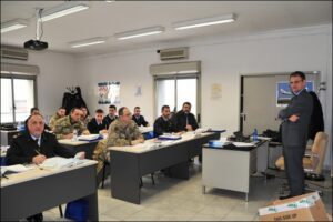 una lezione del corso