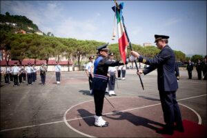 passaggio bandiera durante la cerimonia