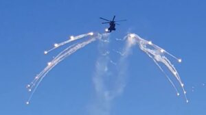 elicottero in volo
