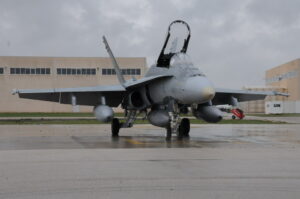 velivolo cf188 al parcheggio