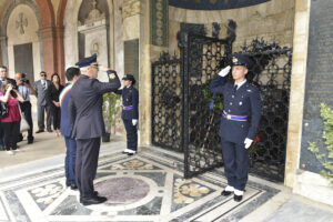 Visita dell'Associazione Arma Aeronautica di Lugo al 2°Gruppo Manutenzione Autoveicoli