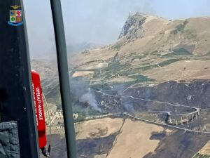 zona dell'incendio