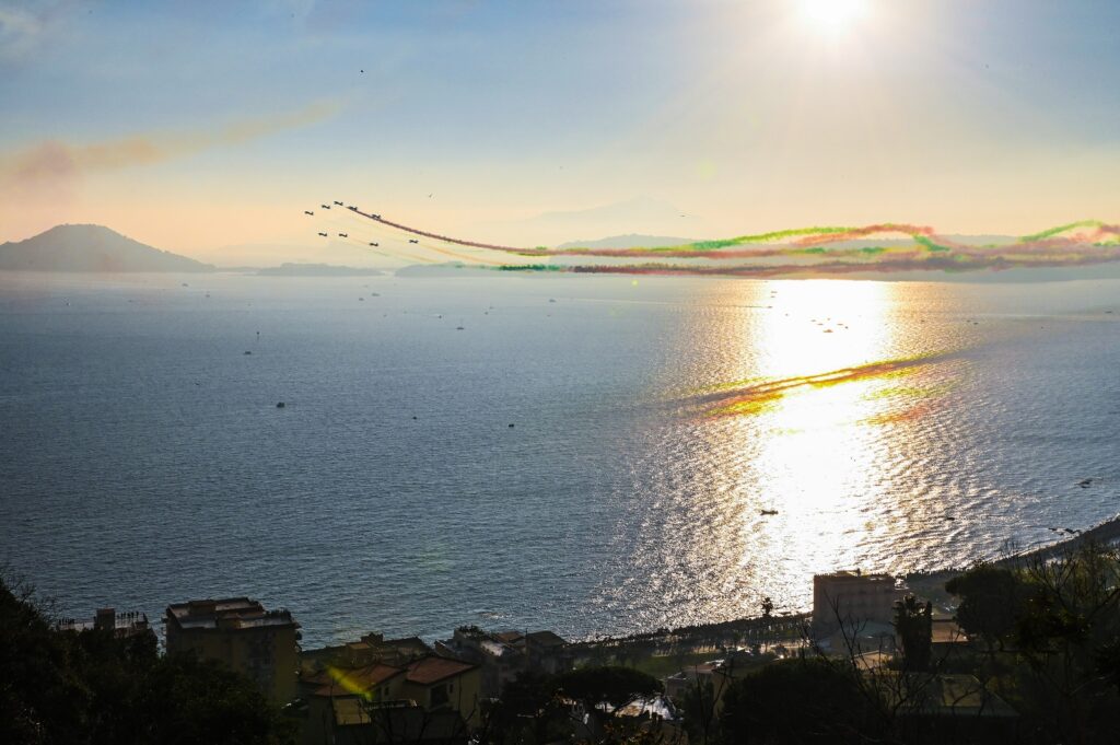 Frecce Tricolori a Pozzuoli