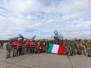 Task Force Air Gladiator - Passaggio di consegne tra il contingente Canadese e Italiano