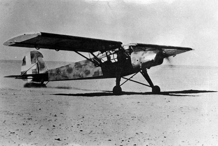 FIESELER FI 156 - Aeronautica Militare - STORCH-CICOGNA-CASTELBENITO-29-sett-1940