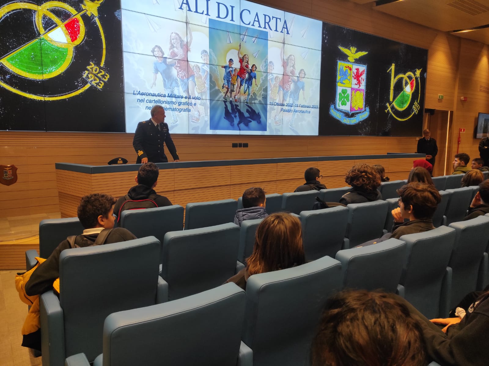 Cultura: conclusa a Palazzo Aeronautica la mostra “Ali di Carta”, cento ...