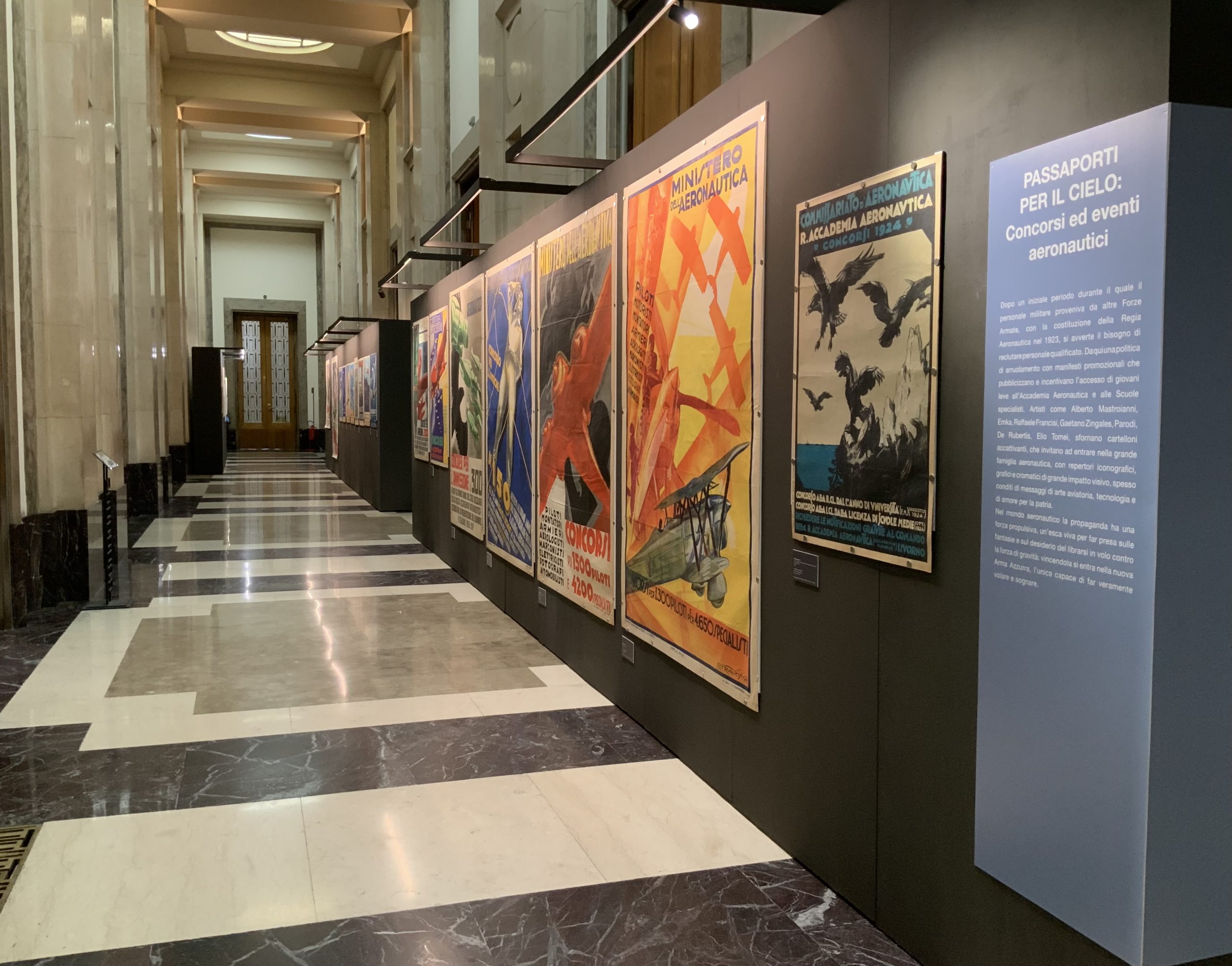Cultura: conclusa a Palazzo Aeronautica la mostra “Ali di Carta”, cento ...