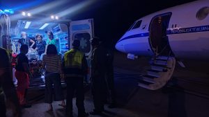 Trasporto sanitario con velivolo dell'Aeronautica Militare